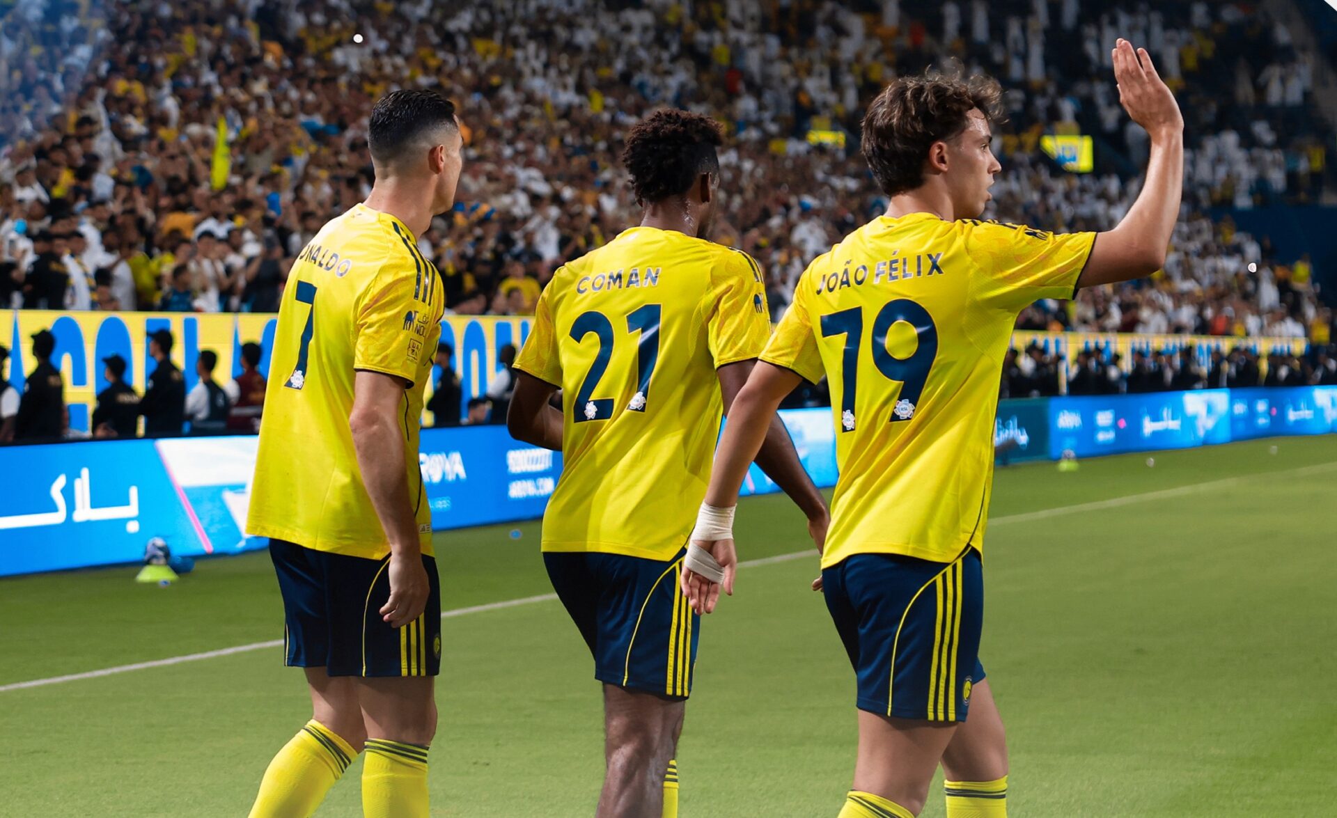 Cristiano Ronaldo João Félix Al Nassr jogadores