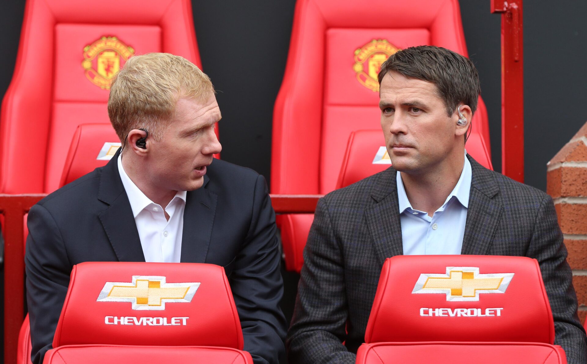 Paul Scholes Michael Owen Manchester United