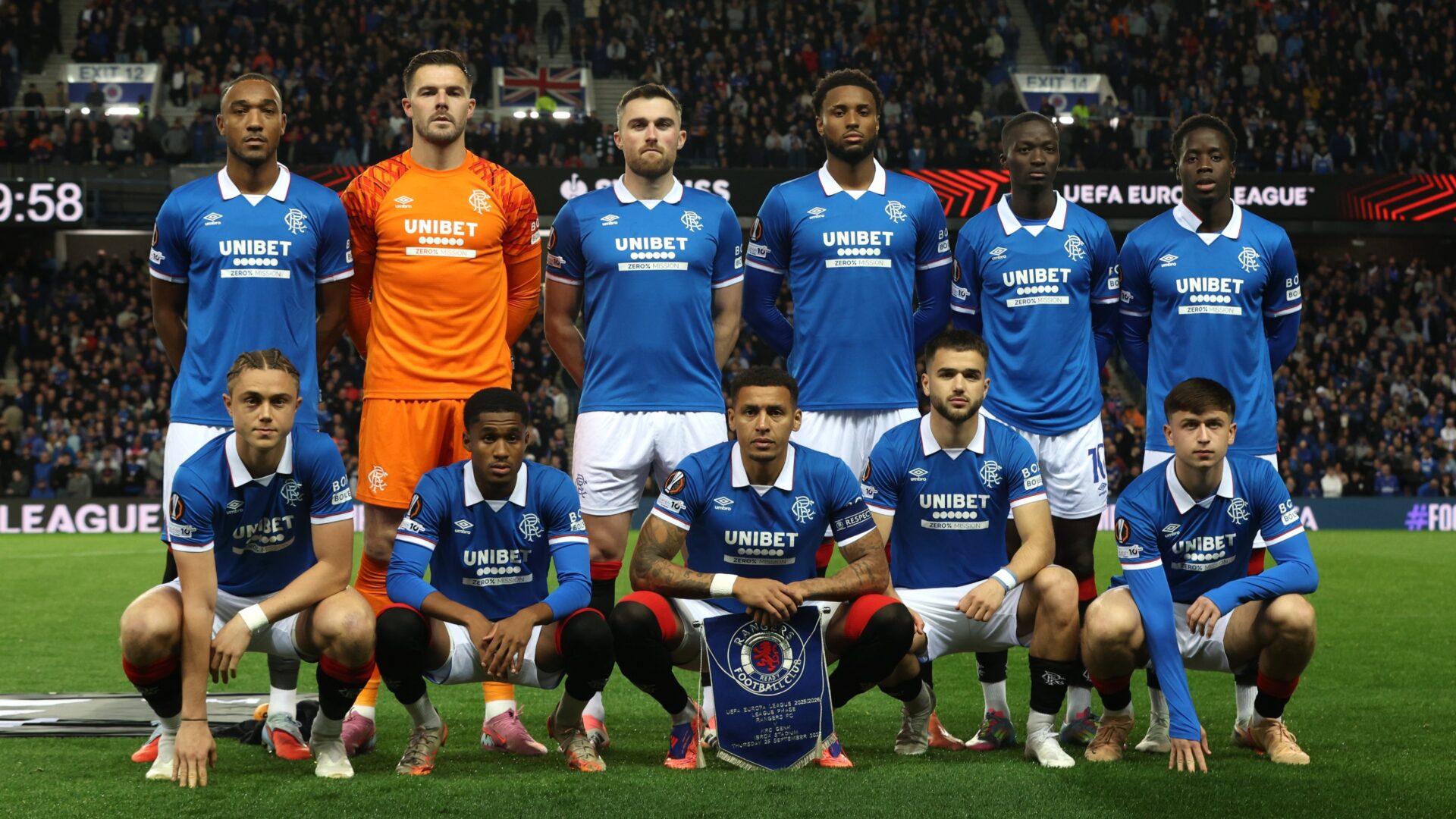 Jogadores do Rangers