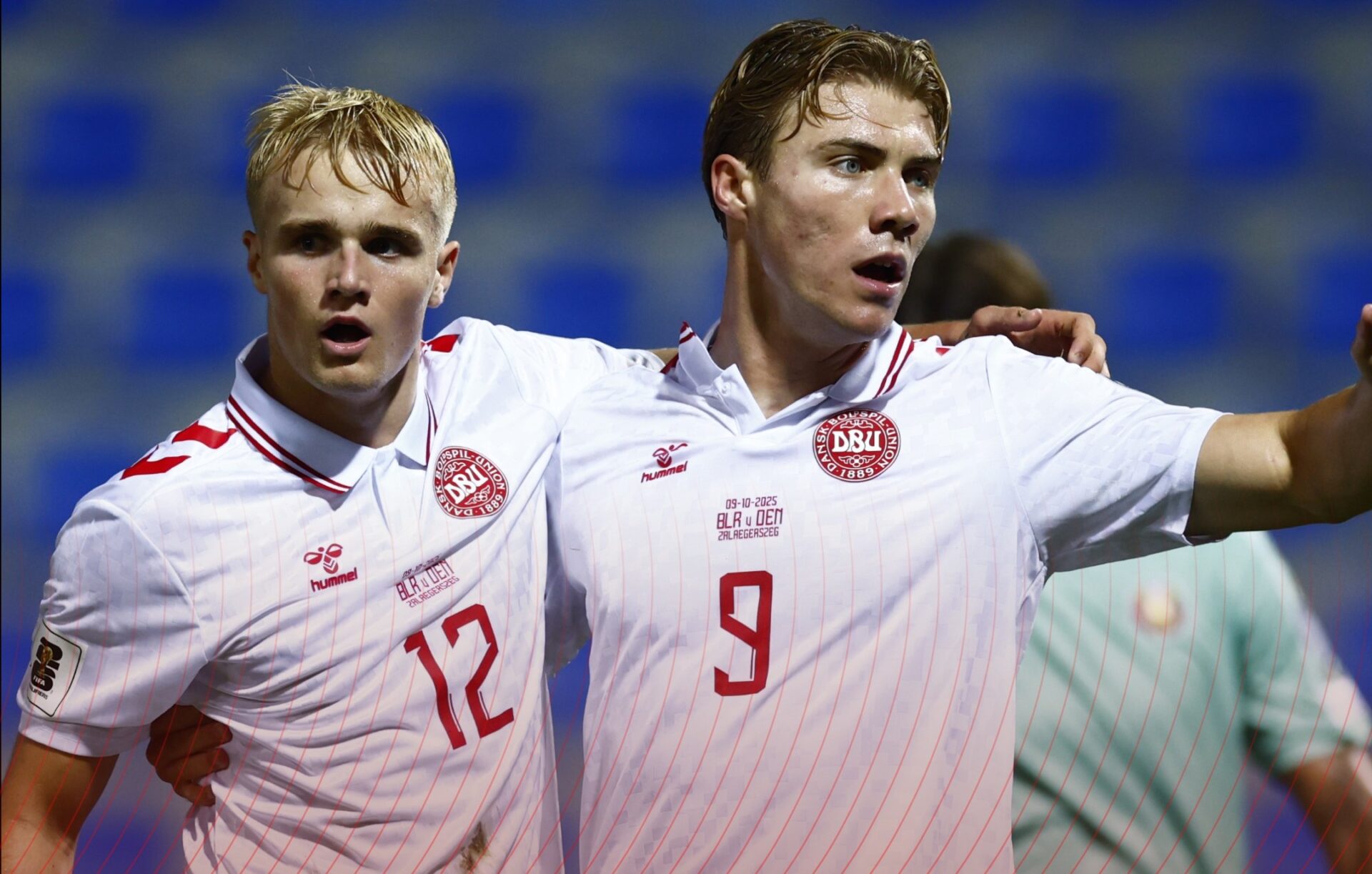 Victor Froholdt Rasmus Hojlund Dinamarca