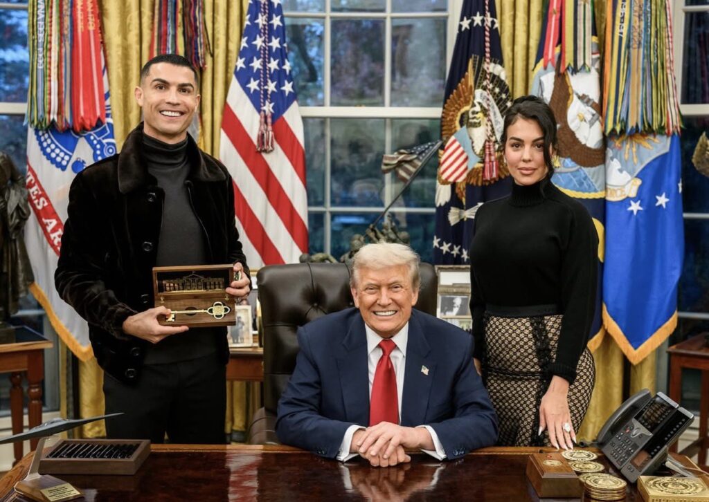 Cristiano Ronaldo Donald Trump
