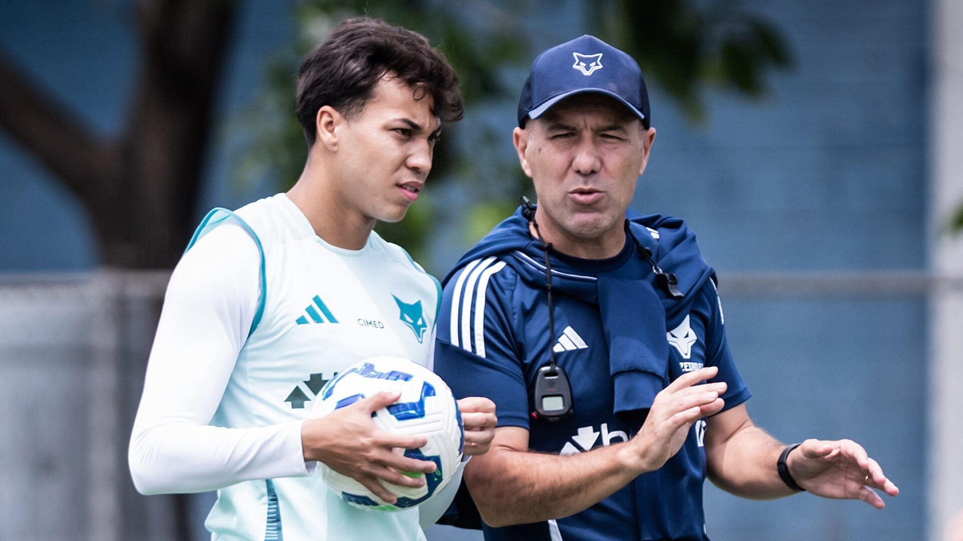 Leonardo Jardim e Kaio Jorge