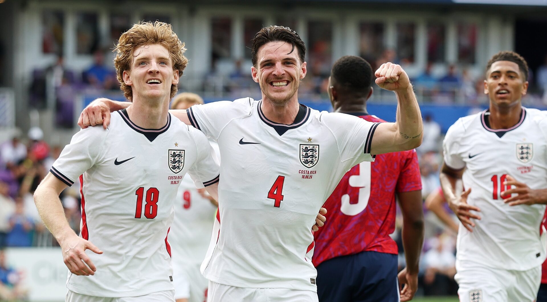 Inglaterra Declan Rice Anthony Gordon Inglaterra Anthony Gordon Declan Rice